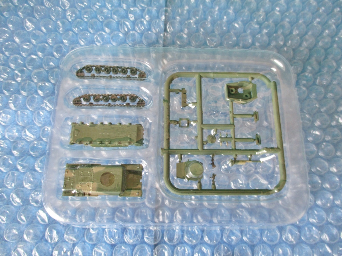 プラモデル 食玩 エフトイズ 1/144 バトルタンクキットコレクション 日本陸軍 三式中戦車 チヌ 未組み立て 昔のプラモの画像5