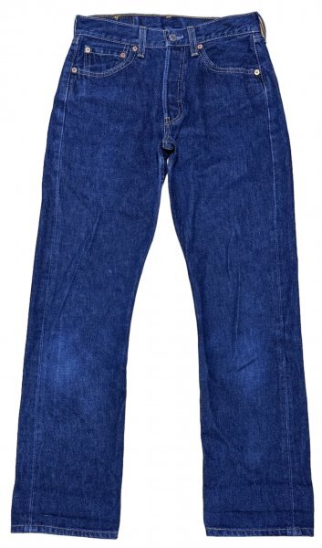 濃いめ USA製 Levi's リーバイス 501 6501 FOR WOMEN ボタン裏553刻印 レディース ストレート デニム パンツ ジーンズ / 00s 01年製_画像2