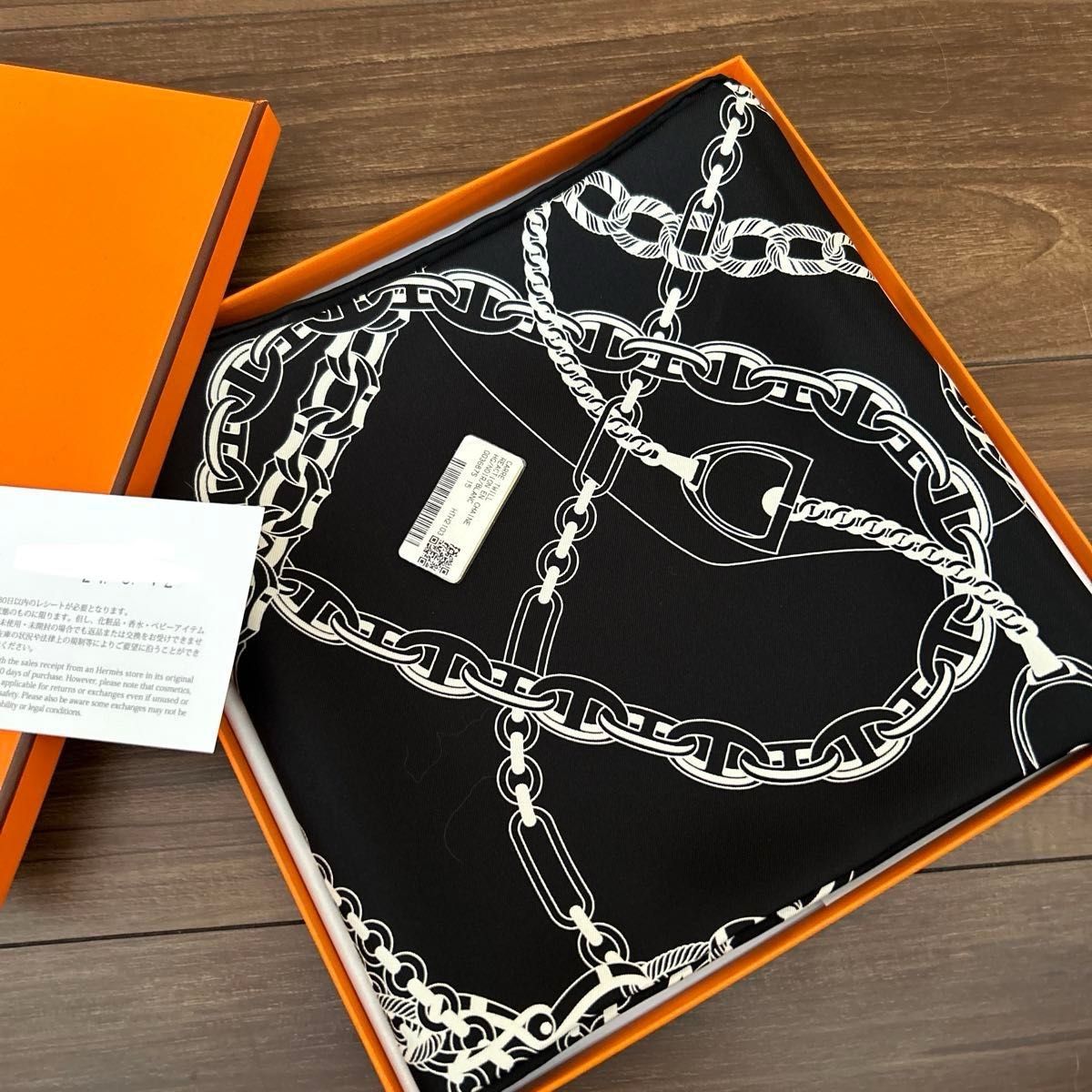 HERMES エルメス カレ90 レアクション・アン・シェーヌ 値下げ HERMES エルメス カレ90 レアクション・アン・シェーヌ 値下げ