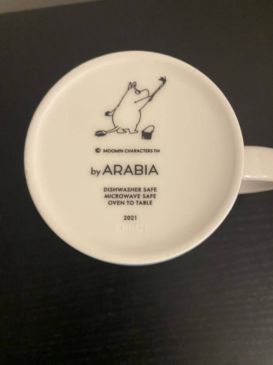 新品 タグ付き ARABIA アラビア ムーミン マグカップ 2021 ウインターの画像3