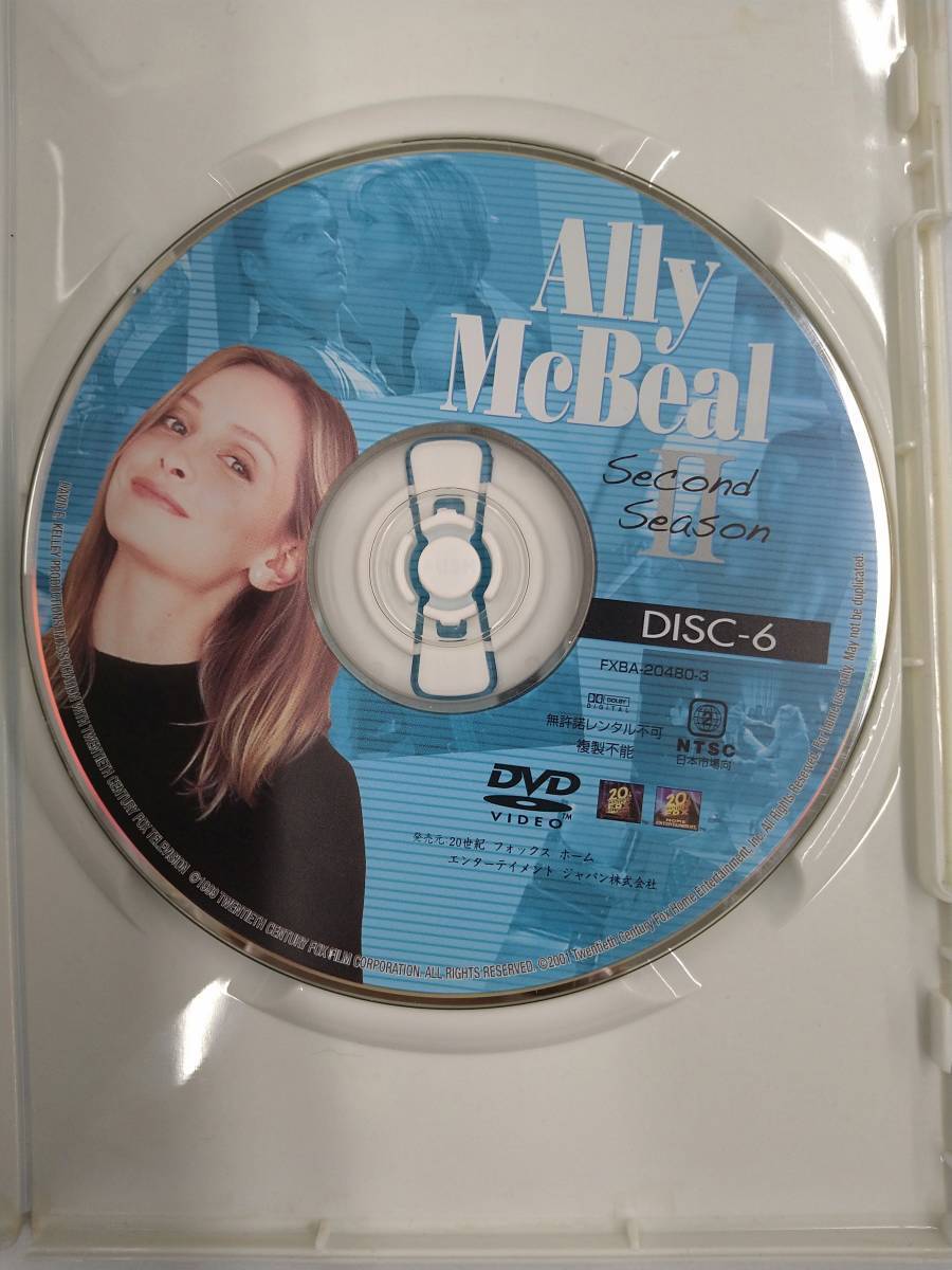 vdw14145 Ally McBeal 2　Second Season　Disc-6/DVD/レン落/送料無料_画像3