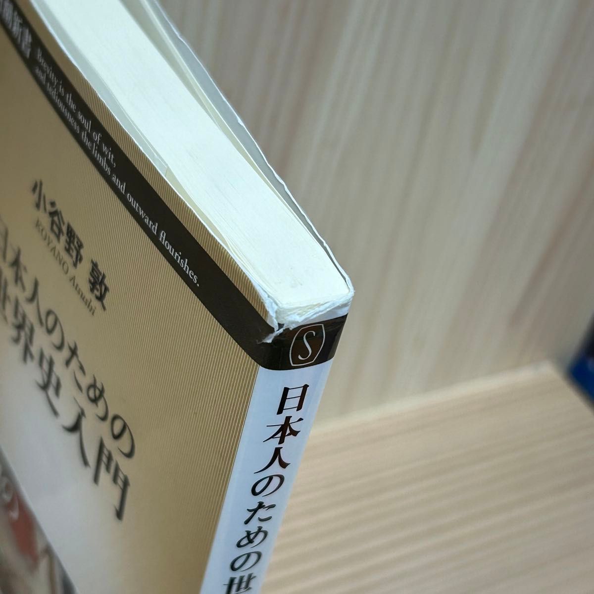 ▼日本人のための世界史入門 （新潮新書 506) 小谷野敦／著 帯あり 14刷 中古 古代ギリシアから現代まで。3000年を一冊で