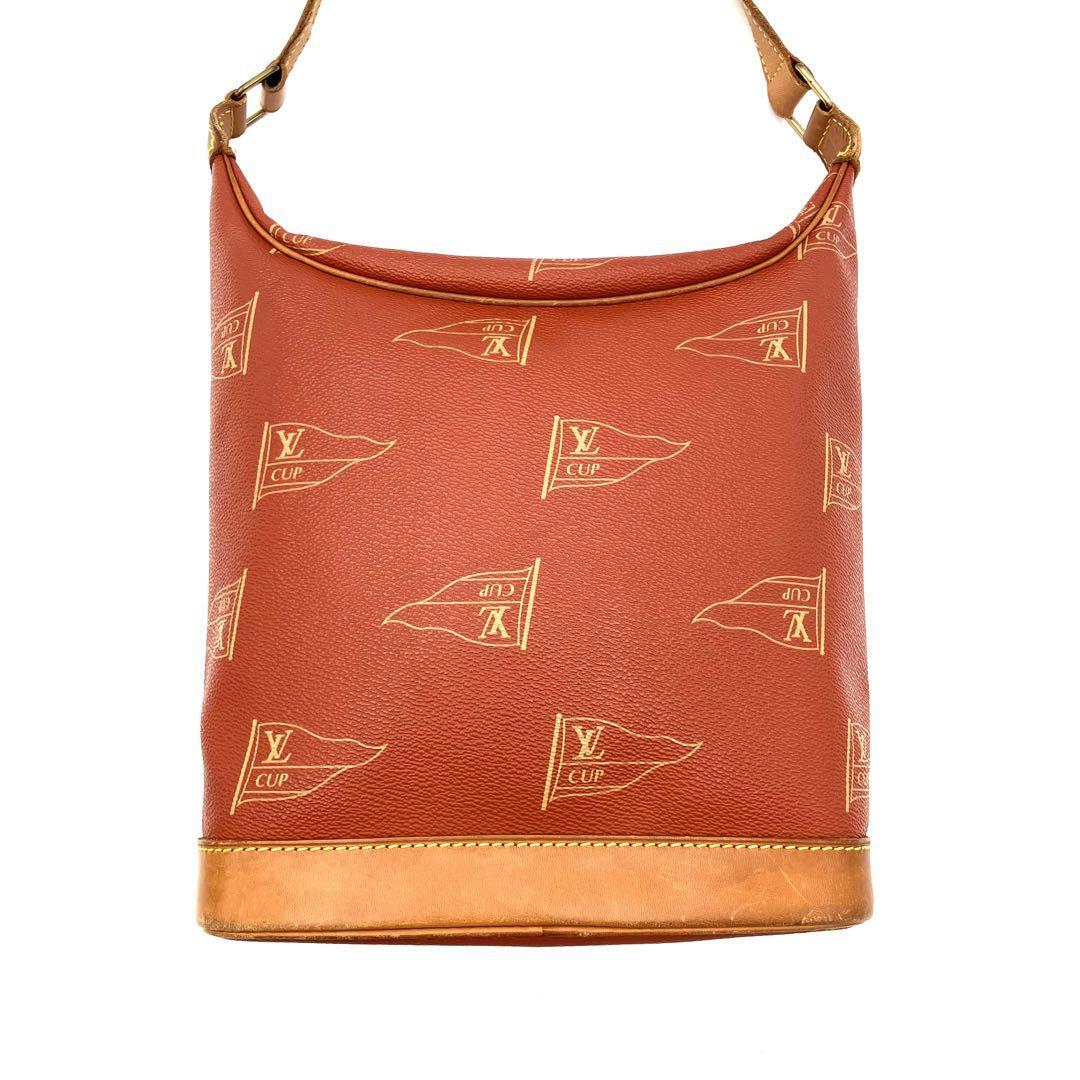 美品 鑑定済◎ LOUIS VUITTON ルイヴィトン LVカップ ルトゥーケ ショルダーバッグ ボディバッグ メッセンジャー 斜め掛け 肩掛け M80027の画像2