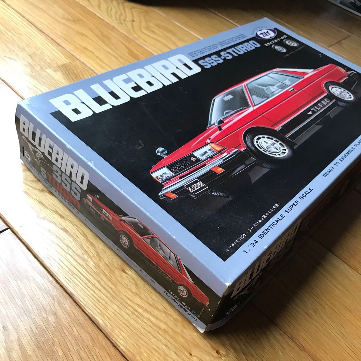 80年代当時物 1/24 マルイ ニッサン ブルーバード SSS-S ターボ 80年代当時物 1/24 マルイ ニッサン ブルーバード SSS-S ターボ