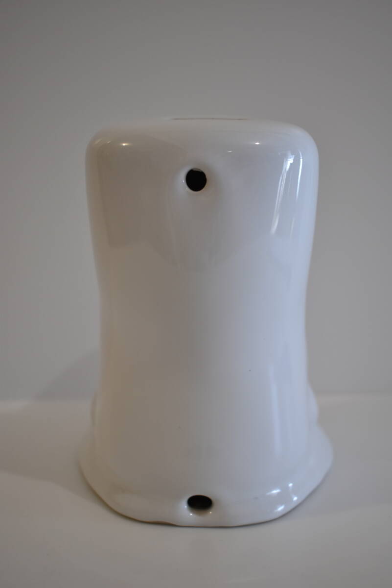 TOTOnisen Novelty ceramics made savings box ornament doll toilet toilet character height 14.5cm retro Vintage 