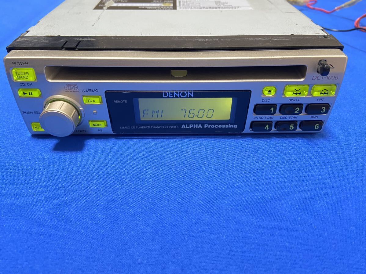 DENON DCT-1000 усилитель отсутствует панель CD панель CD плеер усилитель отсутствует аудио подлинная вещь 