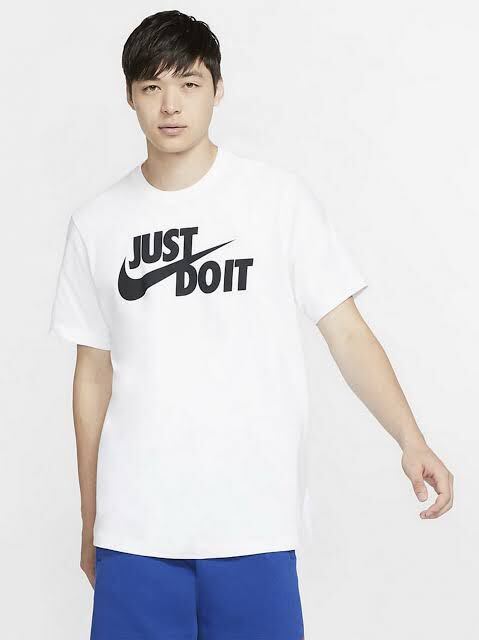 NIKE ナイキ Tシャツ Just do It ロゴ ホワイト AR5006-100_画像1