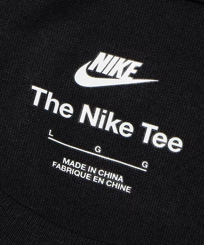 NIKE L/S TEE ナイキ ロンT アイコン フューチュラ ロゴ ブラック 長袖 Tシャツ CI6292-010_画像5
