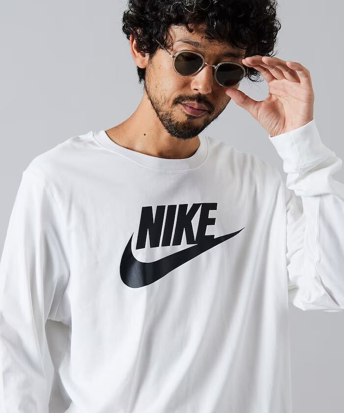 NIKE L/S TEE ナイキ ロンT アイコン フューチュラ ロゴ ブラック ホワイト セット 長袖 Tシャツ CI6292-010 CI6292-100 XLの画像3