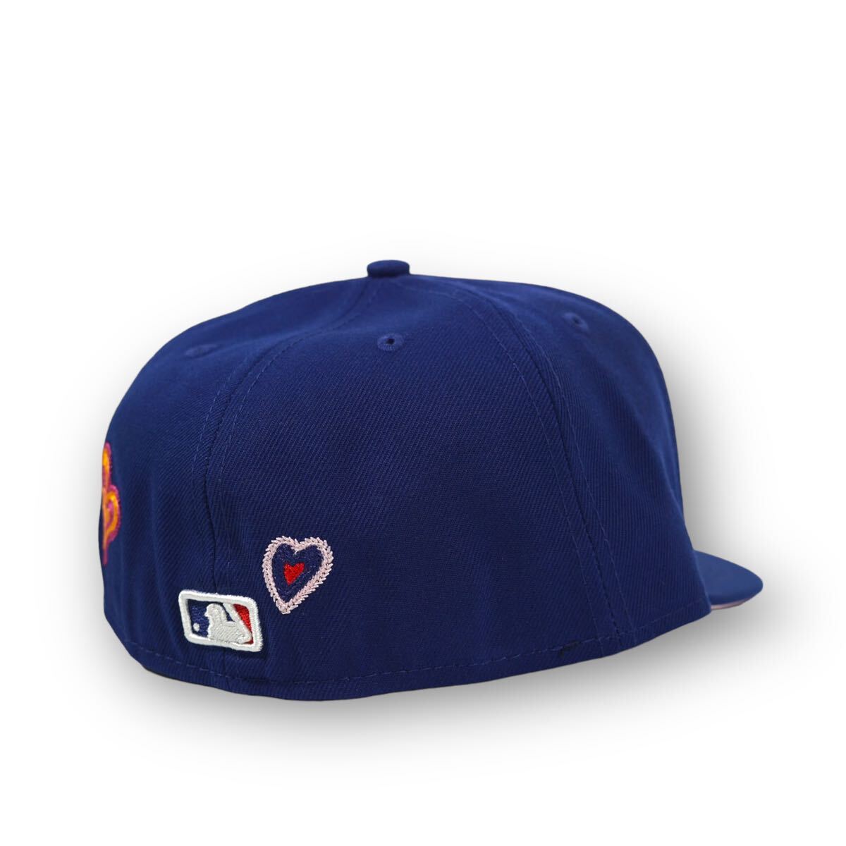 【日本未発売】NEWERA 59FIFTY FITTED CHAIN STITCH HEART CAPS 7 5/8 ロサンゼルスドジャース　大谷翔平　山本由伸　ニューエラ　キャップ_画像7