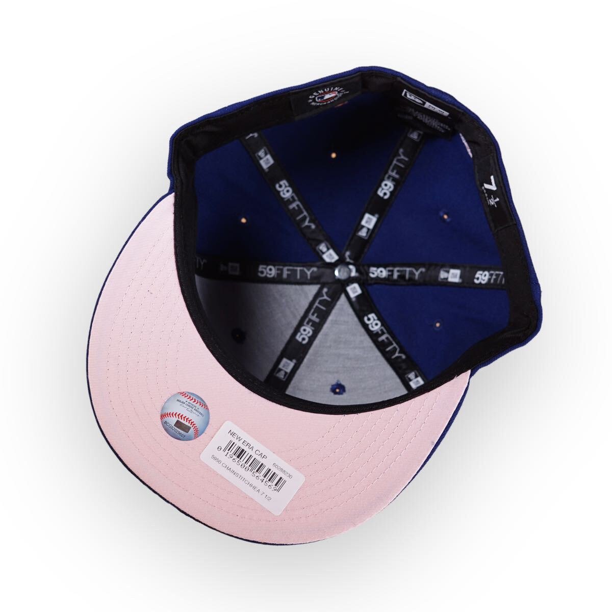 【日本未発売】NEWERA 59FIFTY FITTED CHAIN STITCH HEART CAPS 7 5/8 ロサンゼルスドジャース　大谷翔平　山本由伸　ニューエラ　キャップ_画像9