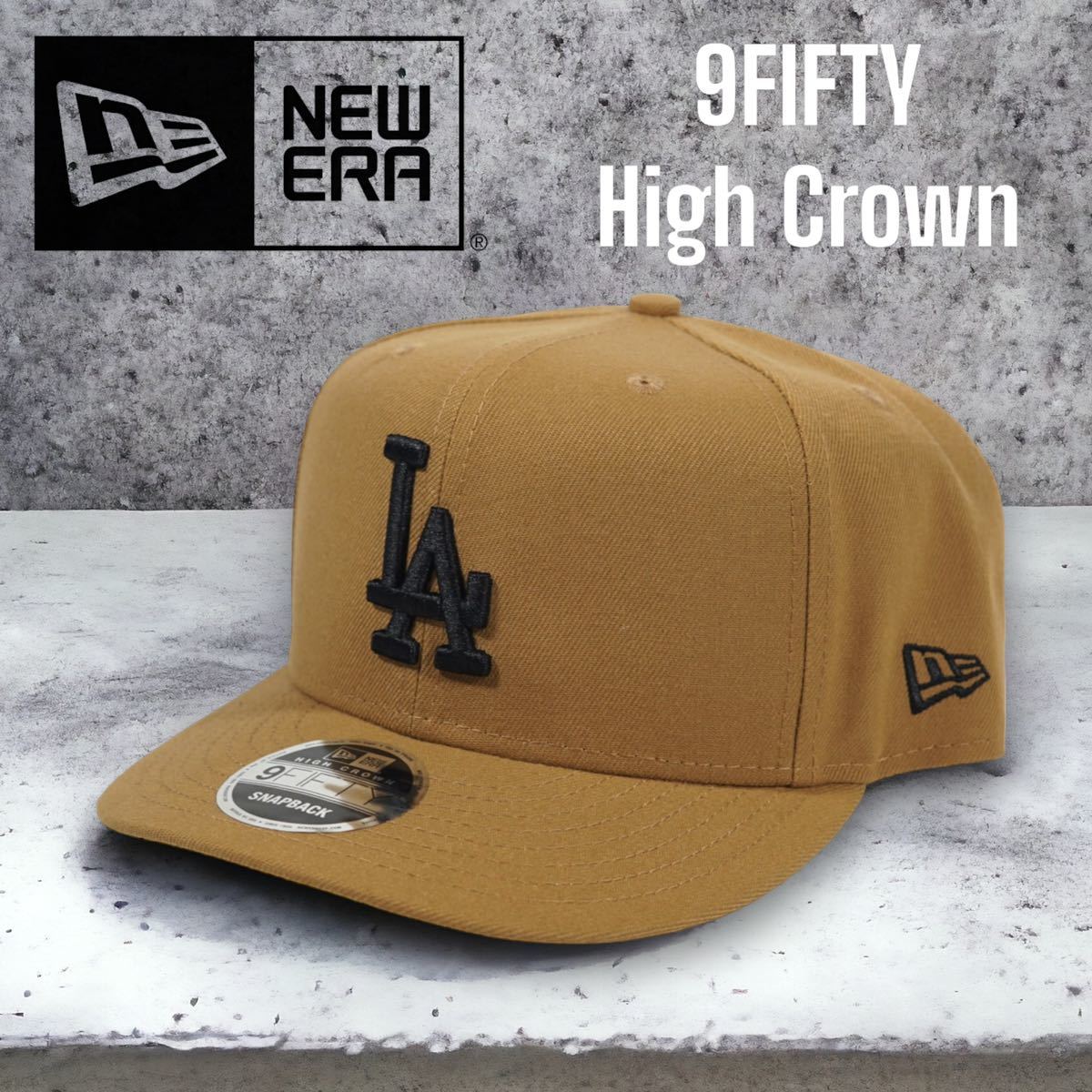 【日本未発売】NEWERA Los Angeles Dodgers 9FIFTY High Crown Cap /ロサンゼルスドジャース　大谷翔平　山本由伸　ニューエラ　キャップ_画像1