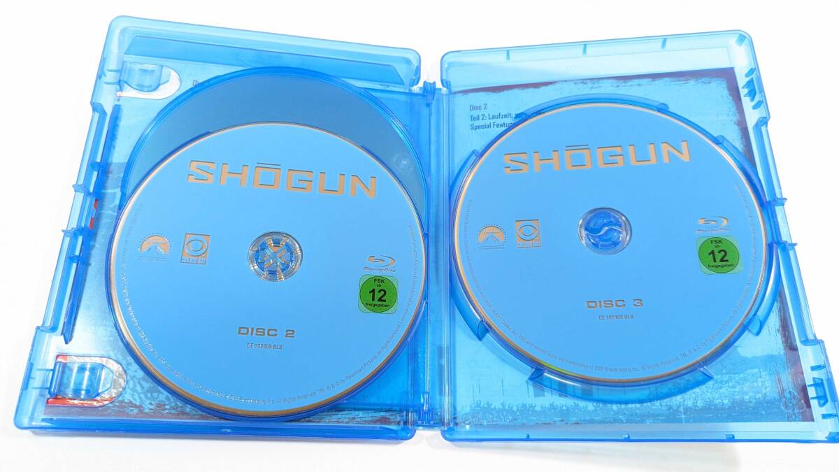 将軍★SHOGUN★全話収録Blu-ray3枚組★輸入盤★三船敏郎★島田陽子★フランキー堺★日本製プレーヤーで再生可能★開封品中古状態良好の画像5