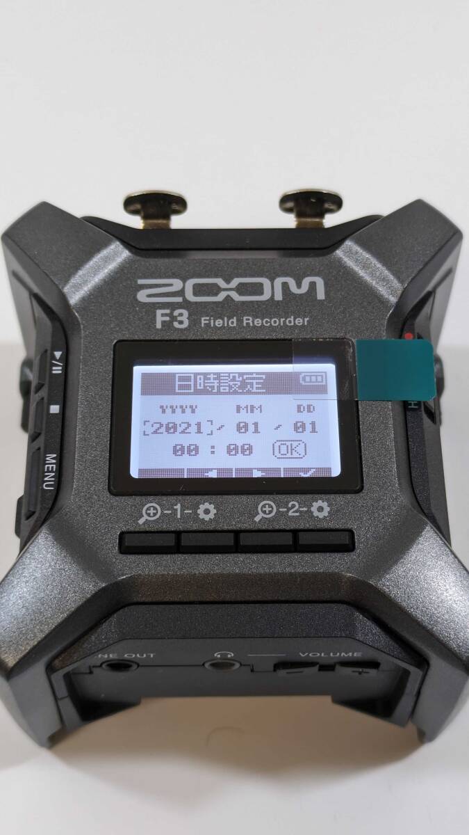 ZOOM F3★フィールドデジタルレコーダー★ゲイン調整不要で音割れなし★32-bitフロートレコーダーの画像1