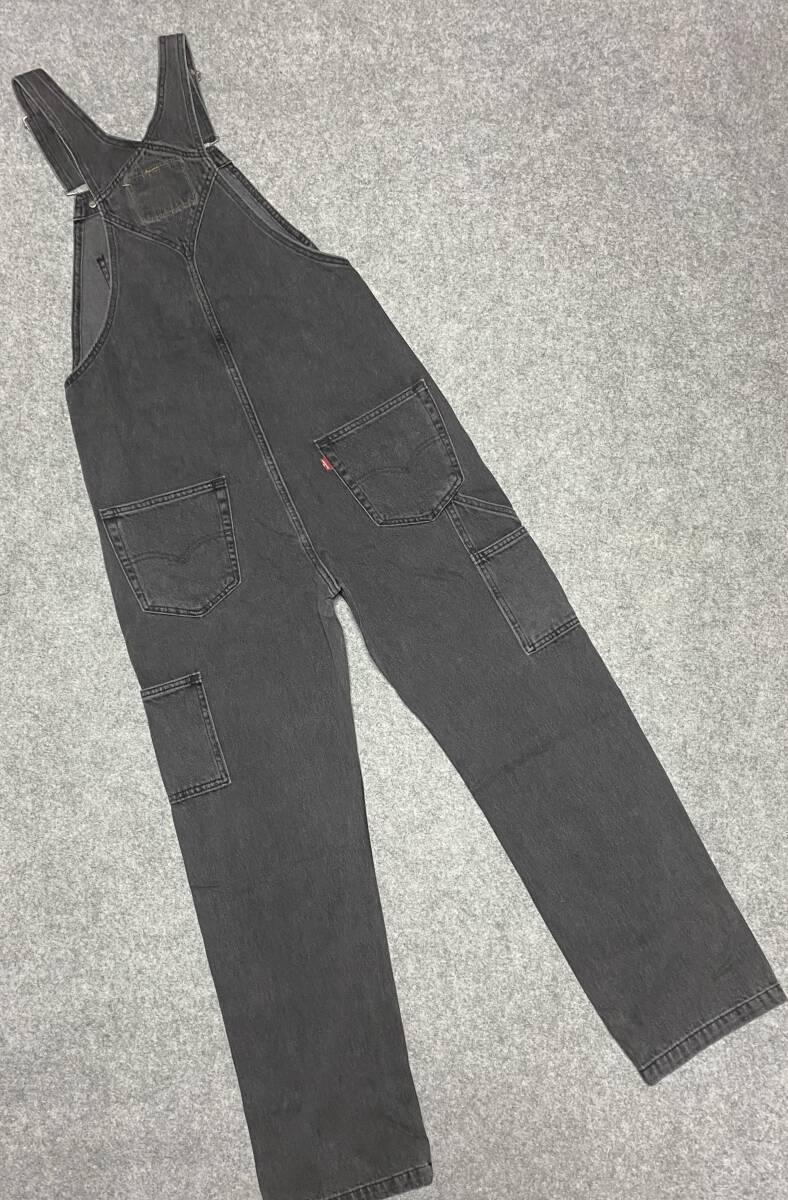 新品◇LEVIS リーバイス◇L(US)◇リラックス ストレート OVERALLS オーバーオール HEAVY METAL HEARTS の画像6