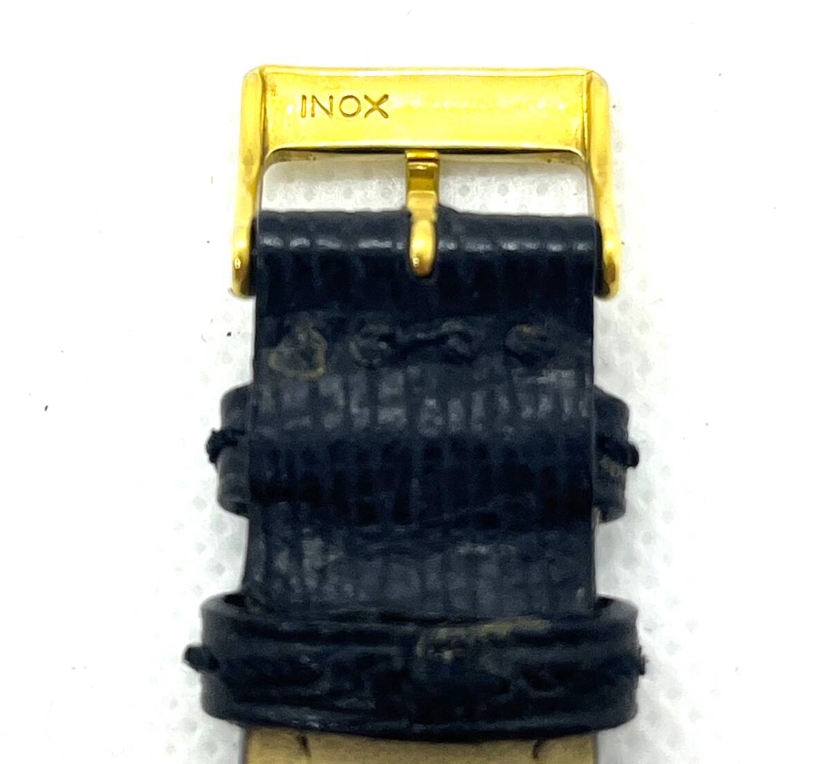 【１円～】　RADO ラド－　メンズ　レディース腕時計　DIYSTAR　ダイヤスター　革ベルト　クォーツ　可動確認　電池切/3452_画像7