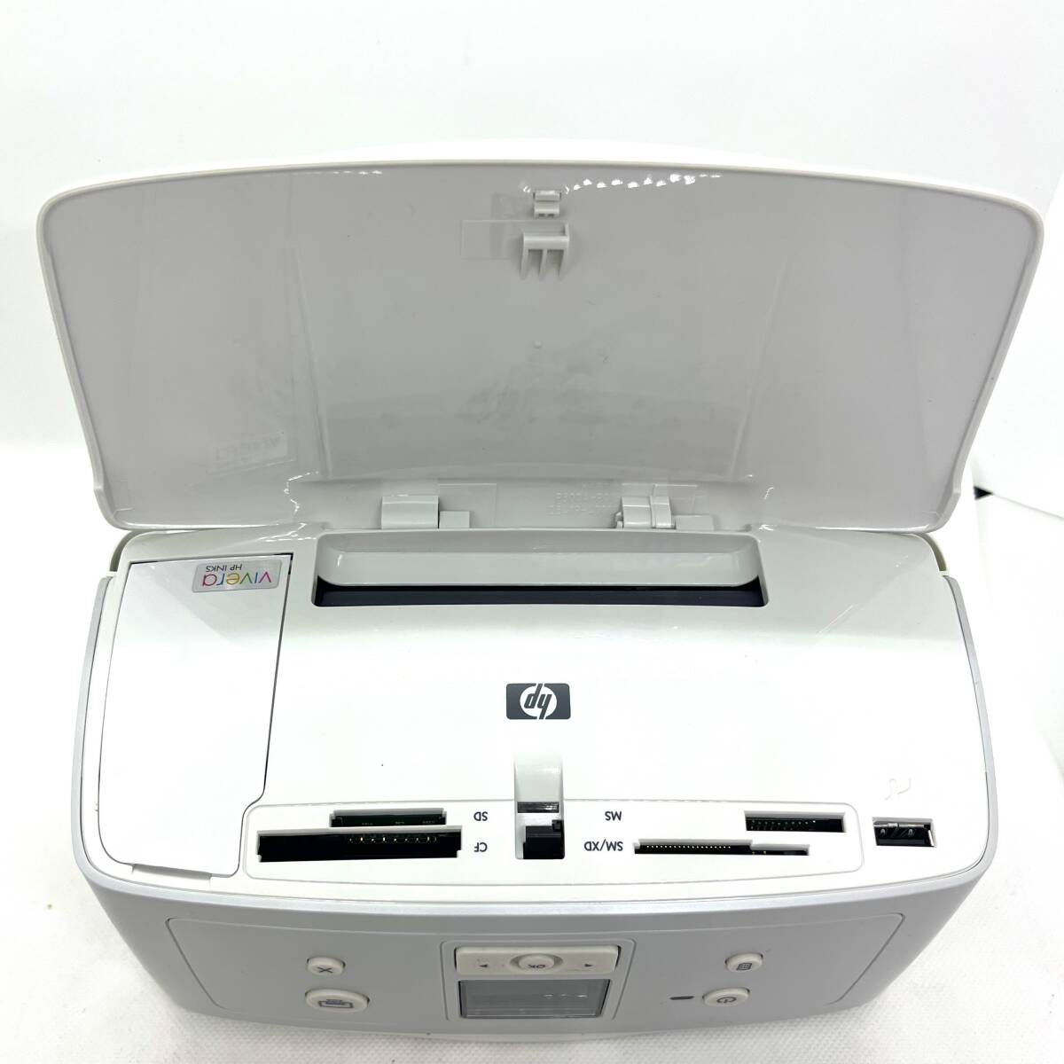 中古　美品　コンパクト　フォトプリンター　HP Photosmart335　ACアダプター無　文具　付属付/3384-5_画像5