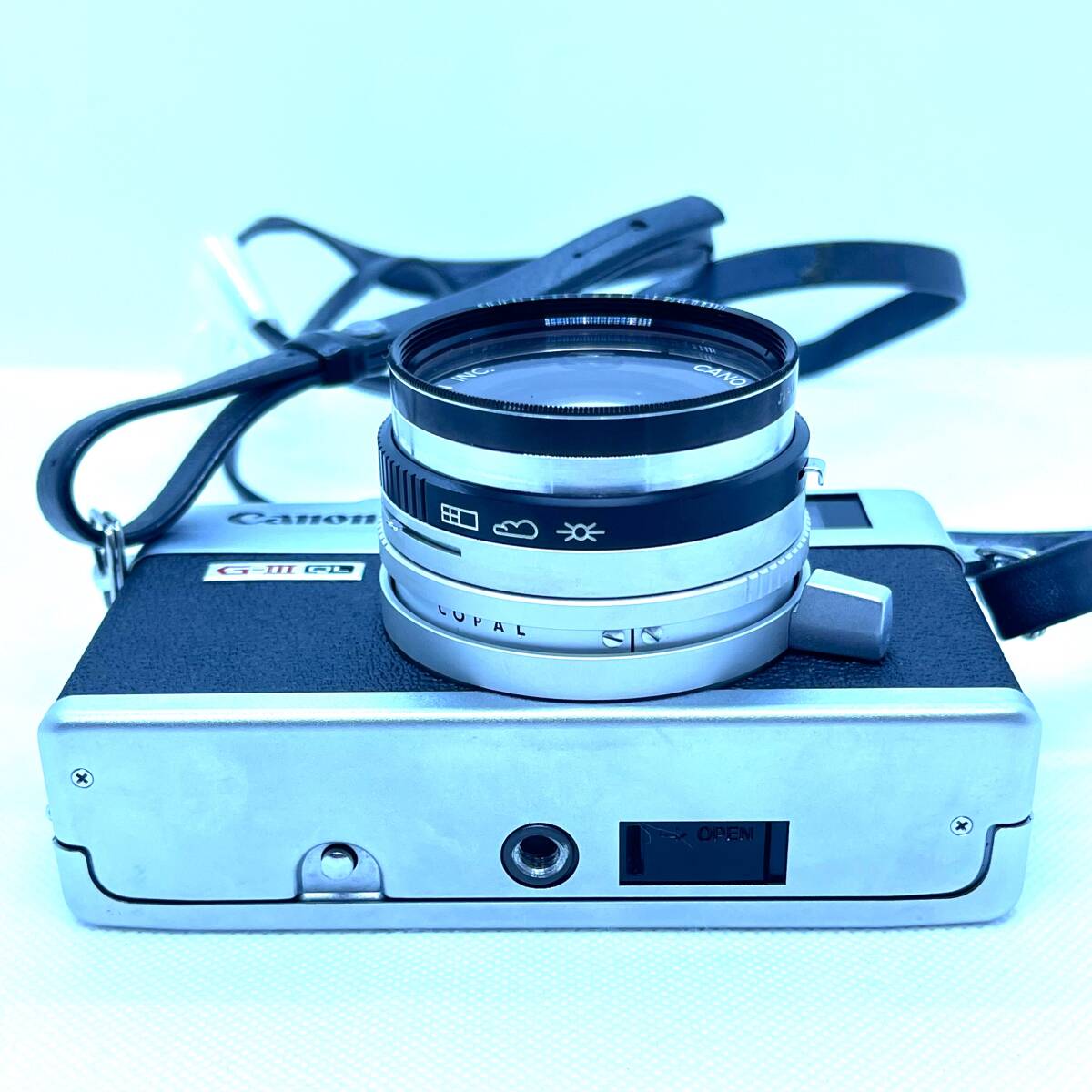 1 jpy start Canon Canonet QL17 GⅢ F1.7 40. compact film camera operation not yet verification /3424