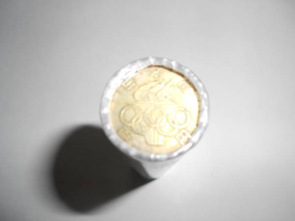 昭和39年　東京オリンピック　100円銀貨　ロール_画像2