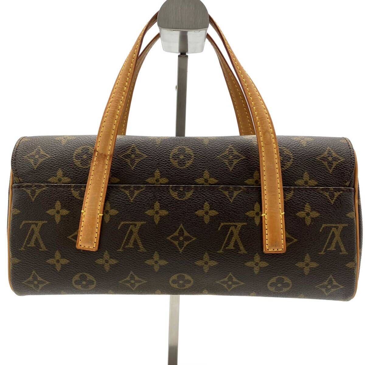 【1円スタート♪/極美品】LOUIS VUITTON ルイ ヴィトン モノグラム ソナチネ M51902 ハンドバッグ レザー ブラウン 手提げ ミニバッグの画像2