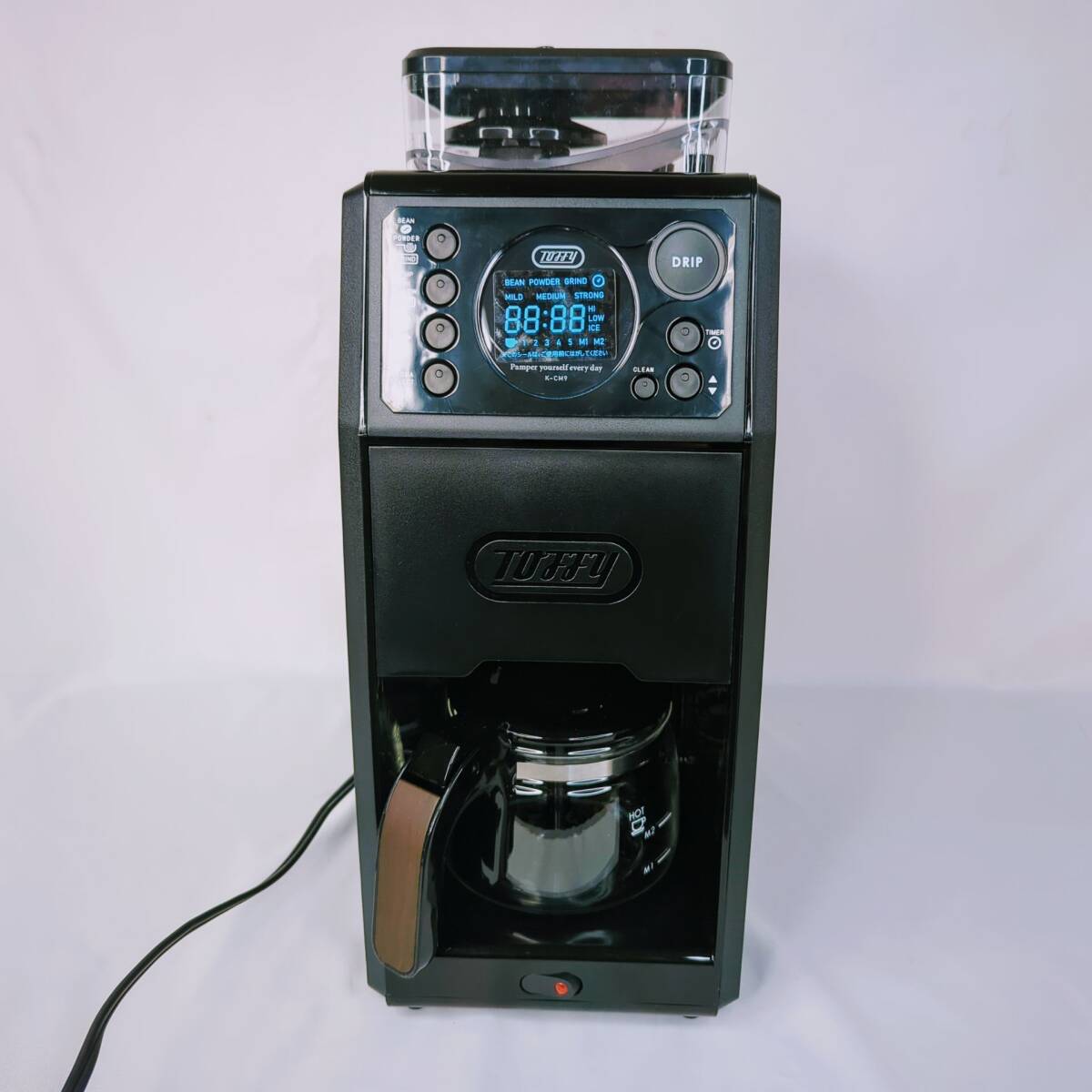 【ジャンク】Toffy K-CM9-RB 全自動コーヒーメーカー