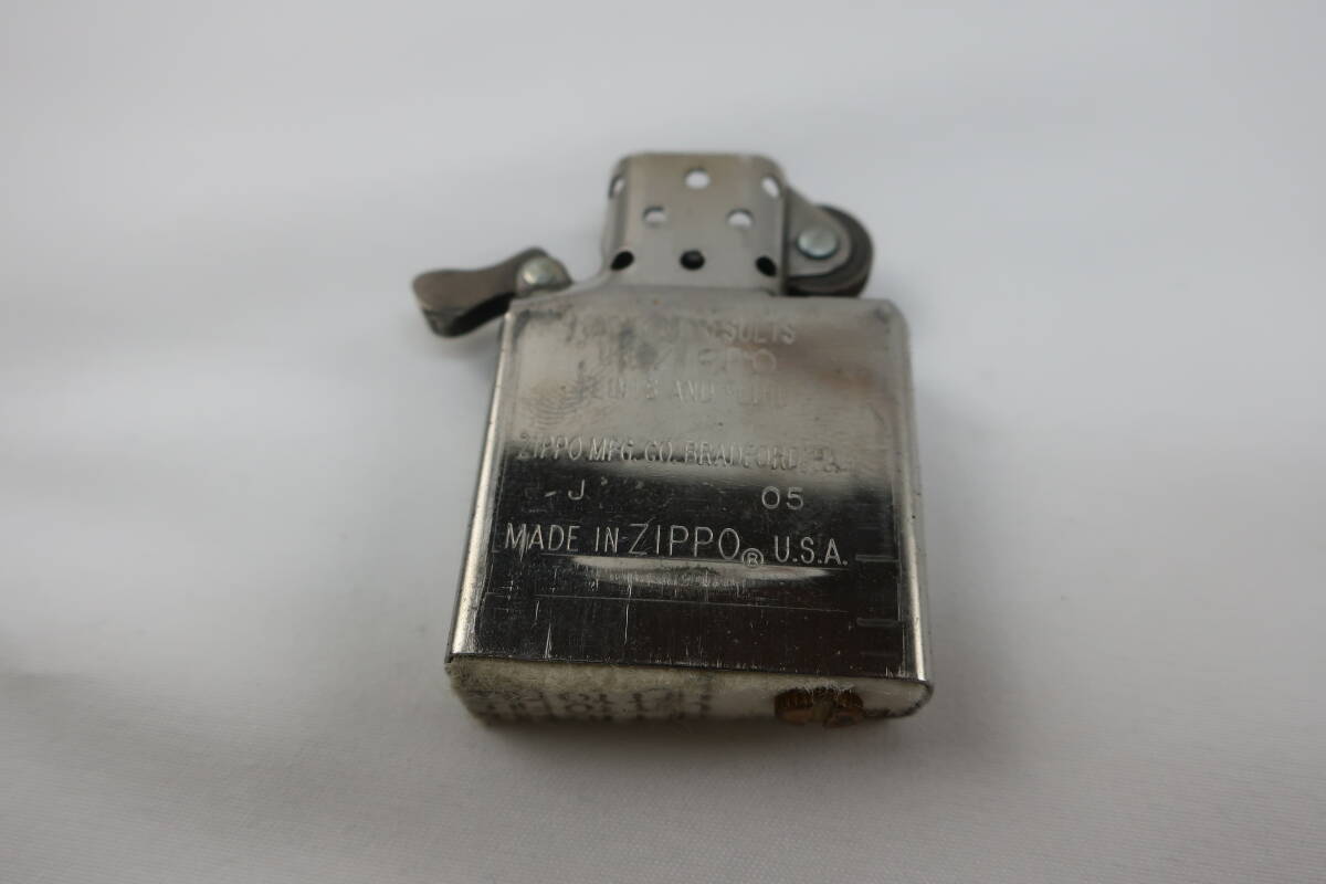 ★同梱不可【B送900円】　159　ZIPPO　ジッポ　ダイアゴナルライン　2006年　オイルライター　喫煙具　着火未確認_画像8