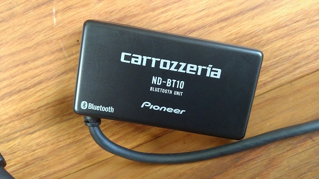 BLUETOOTH ユニット ブルートゥース ND-BT10 carrozzeria　延長コード付き　45251　　_画像2