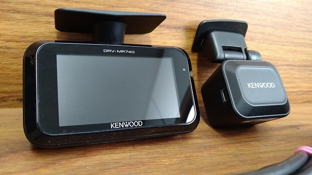 ドライブレコーダー ドラレコ KENWOOD DRV-MR740 前後 カメラ 2 カメラ 　microSD 付_画像7