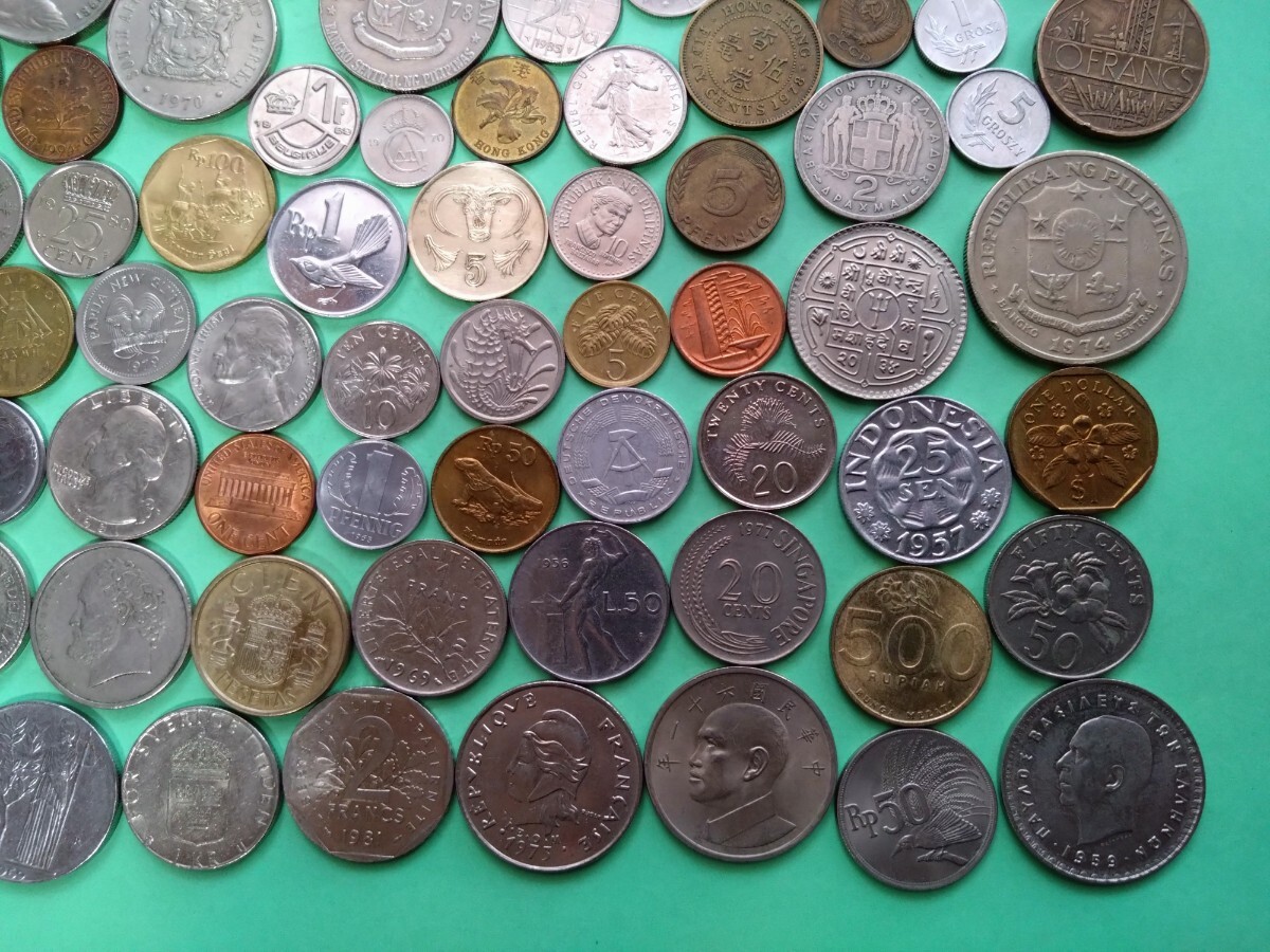 外国コイン　各国コイン　(Rー２１２)　おまとめ_画像9
