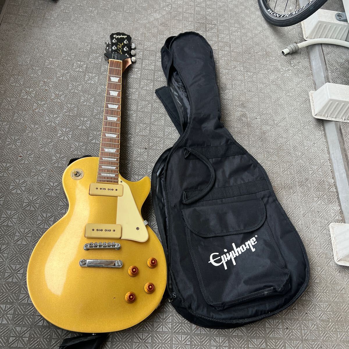 EPIPHONE エピフォン LES PAUL レスポール エレキギター ジャンク品の画像1