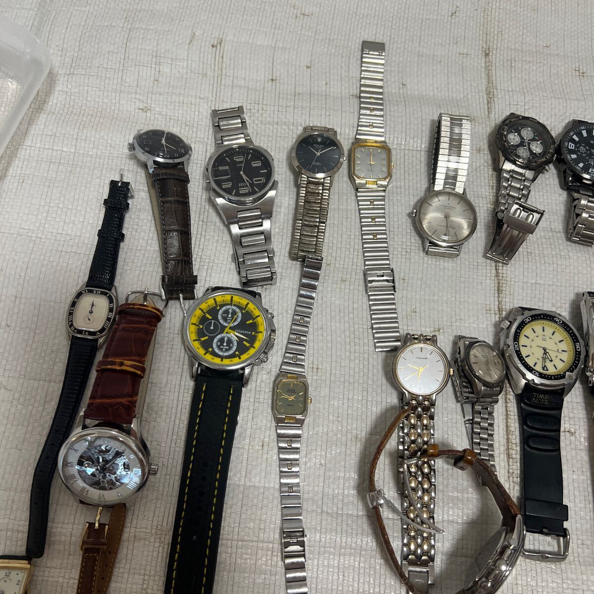 大量 セイコー、シチズンなど、自動巻き、懐中時計等 腕時計 まとめ売り 約70個 ジャンク品の画像3