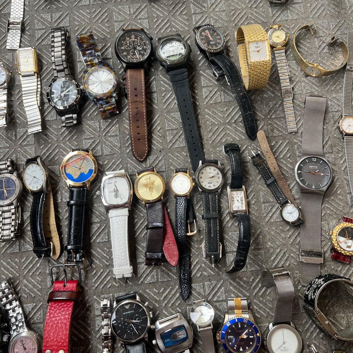 大量 セイコー、シチズンなど、自動巻き、懐中時計等 腕時計 まとめ売り　約65個　ジャンク品