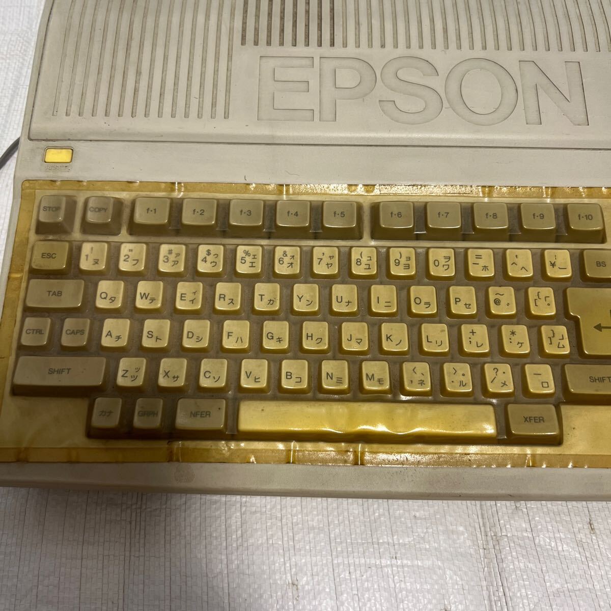 EPSON エプソン PC-286C パーソナルコンピュータ PC-286CSTD PC CLUB 現状品_画像3