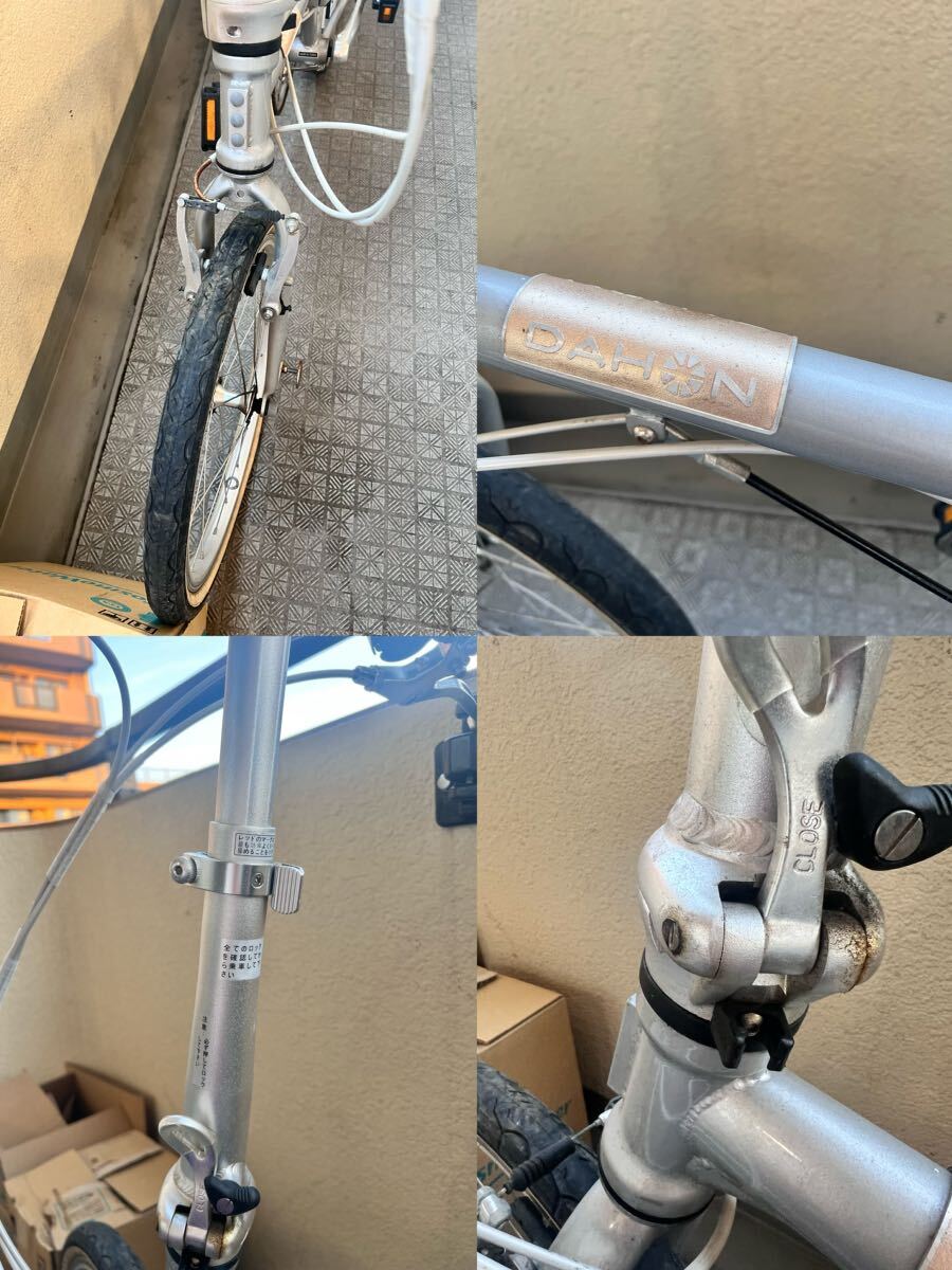 DAHON boardwalk D7 折り畳み自転車 直接引き取り可能　　現状品