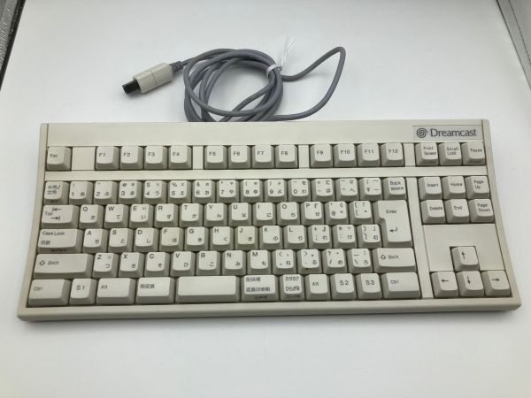 X1124 ドリームキャスト 本体[HKT-3000] キーボード[HKT-7600] コントローラー ビジュアルメモリ ソフト[THE TYPING OF THE DEAD]の画像7