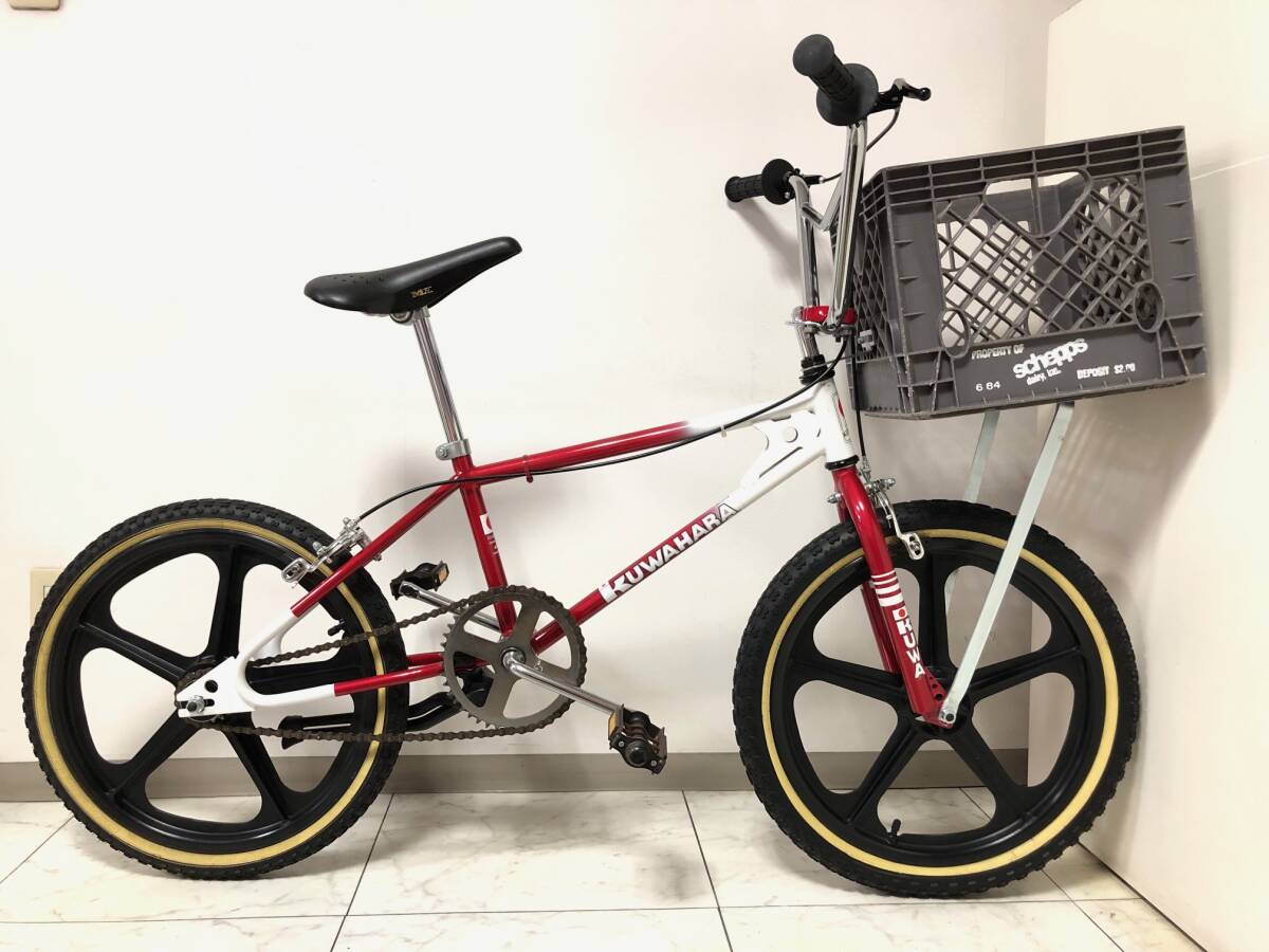 KUWAHARA E.T.公開30周年記念 OLD BMX 2012年 Skyway Tuff 2 スカイウェイ タフ rat trap ラットトラップペダル ミルククレート クワハラの画像1