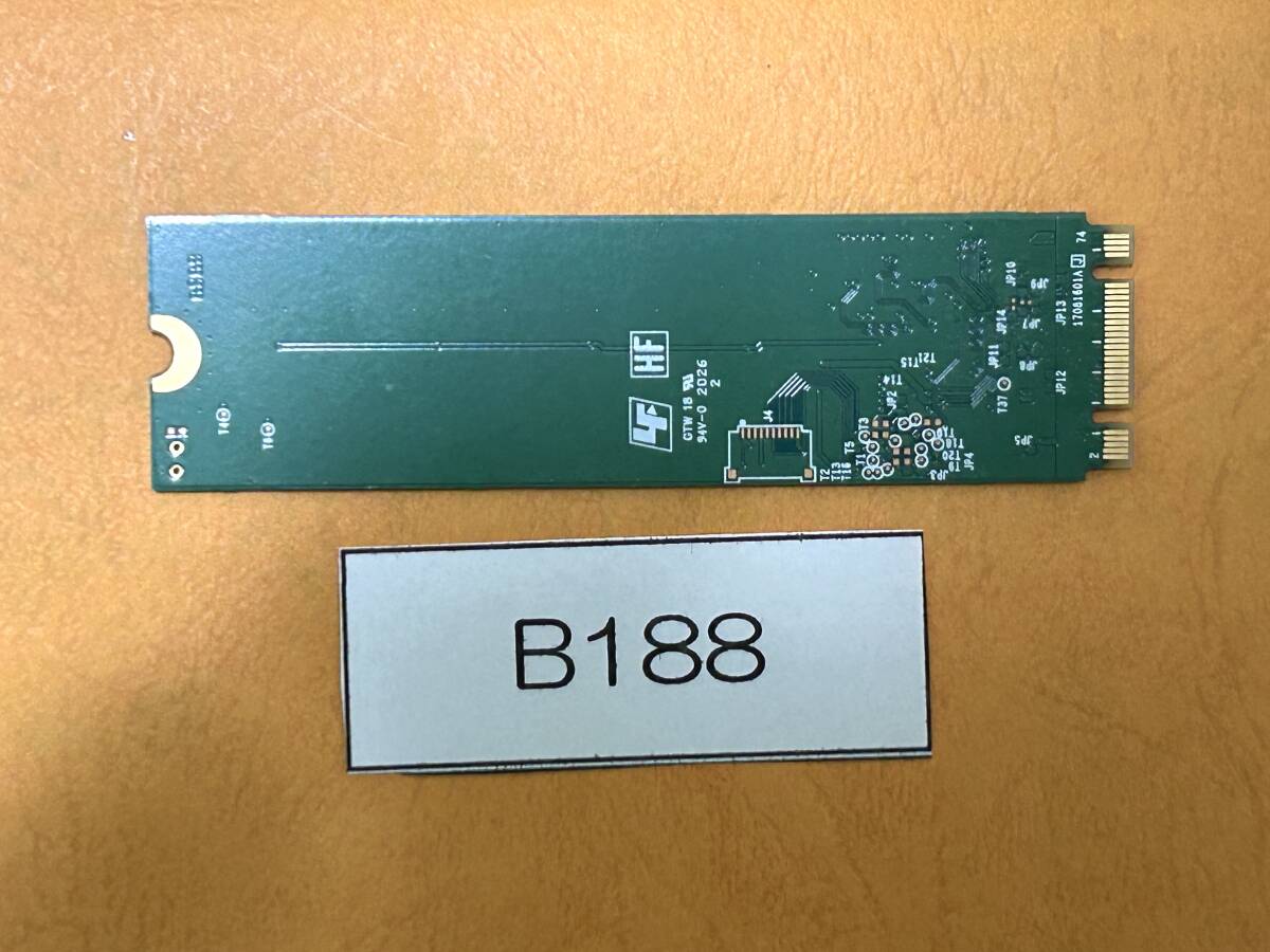 B188 SSD M.2 SATA 256GB 2280 動作確認済の画像2