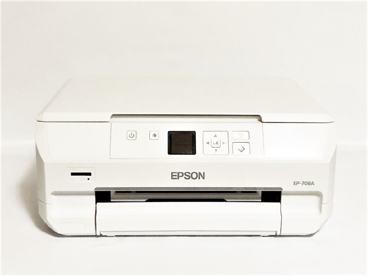 【 EP-708A 】 エプソン インクジェット プリンター 複合機 【専門店だからできる「安心の60日間保証」】（G）_画像2