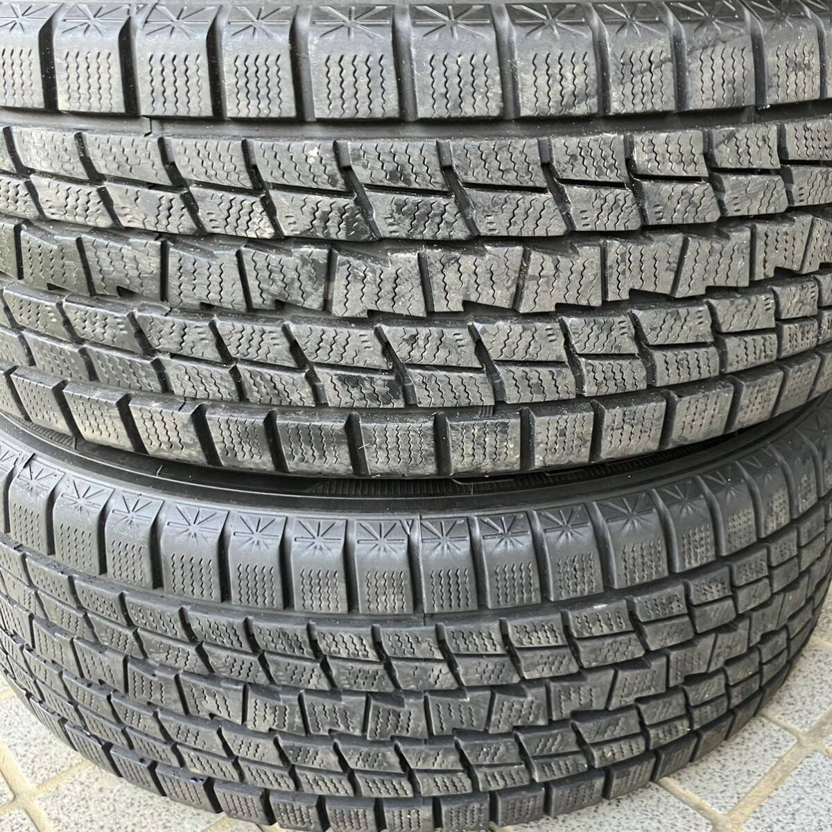 【ガリ傷無し】デリカ D5 純正ホイール グッドイヤー アイスナビ SUV 225/55R18 4本セット_画像7