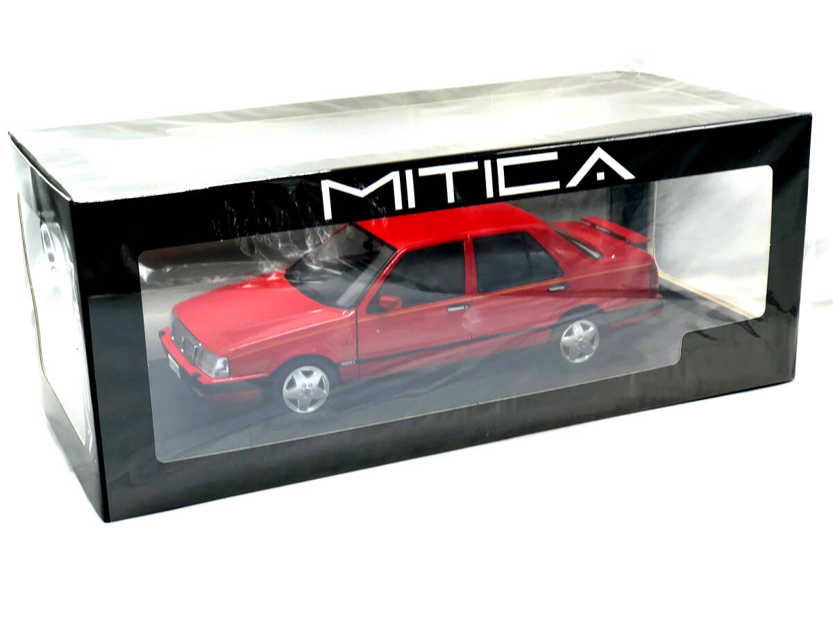 イタリア限定 MITICA 1/18 ランチア テーマ 8.32 フェラーリ 2S 1988 オープン リアウイング (フェラーリレッド) 限定504個_画像4