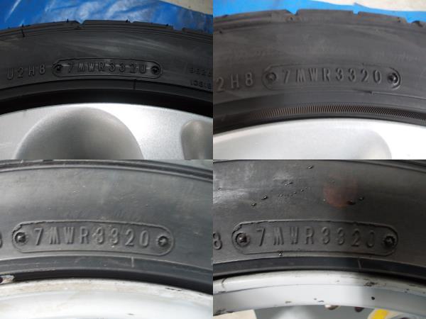 ★中古★ジャガー・X■Xタイプ■GH-J51XA■225/45Ｒ17 90W■タイヤ、純正アルミホイール4本set_画像8