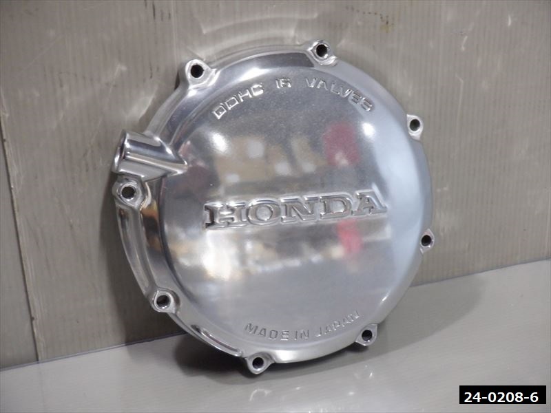 HONDA CBR400F クラッチカバー バレル研磨仕上げ CBR バレル ホンダ CBX400F CBX550F 当時物 (24-0208-6)_画像1