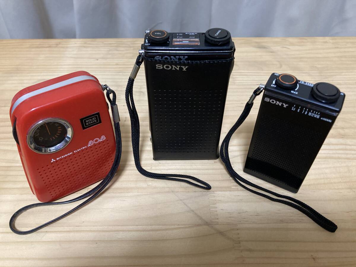 SONY TFM-4550&TR-3450&MITSUBISHI 6X-810の画像1