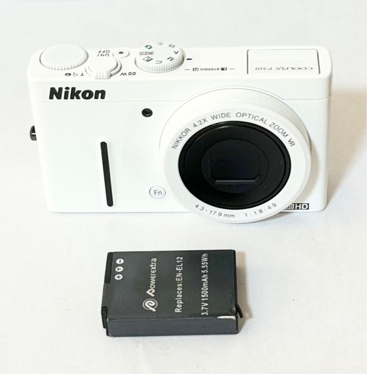 Nikon デジタルカメラ COOLPIX (クールピクス) P310 ホワイト