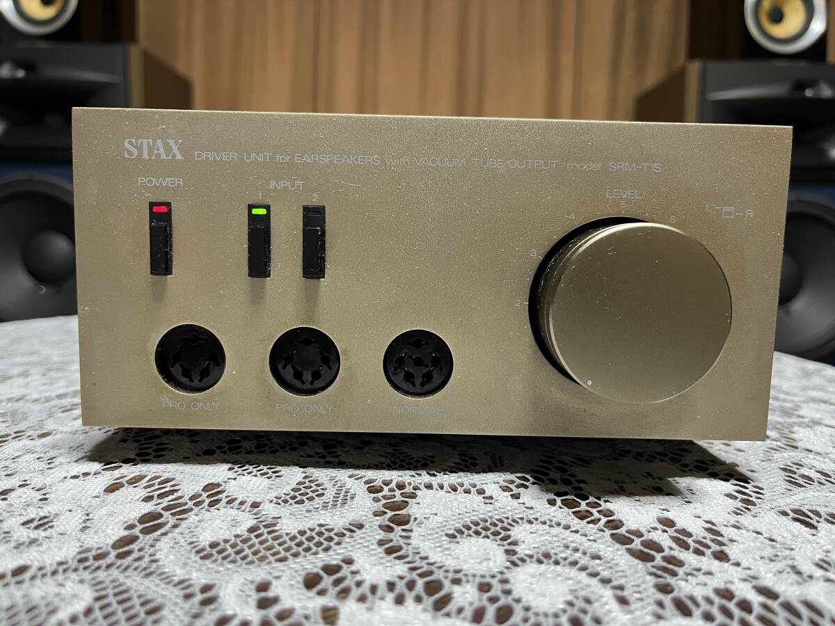 STAX SRM-T1S ヘッドフォンアンプ スタックス 説明欄必読