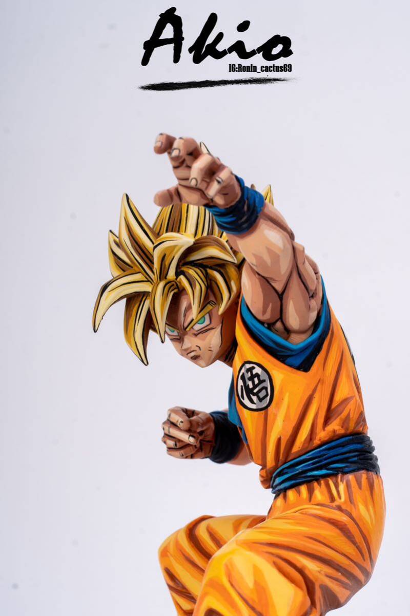 超サイヤ人孫悟空 ドラゴンボール ゼンカイソリッド vol.1 DORAGONBALL SUPER SON GOKU ZENKAI SOLID FIGURE BANDAI二次元彩色 リペイントの画像8