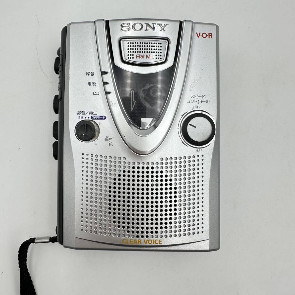 ソニー SONY カセットテープレコーダー TCM-80 TCM-400 TCS-60 3点まとめて 通電確認済 動作未確認 ジャンク カセットコーダーの画像4