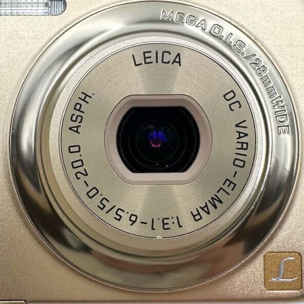 動作品 Panasonic パナソニック LUMIX ルミックス DMC-FH7 コンパクトデジタルカメラ シャインゴールド バッテリーあり 充電器なし 中古品の画像6