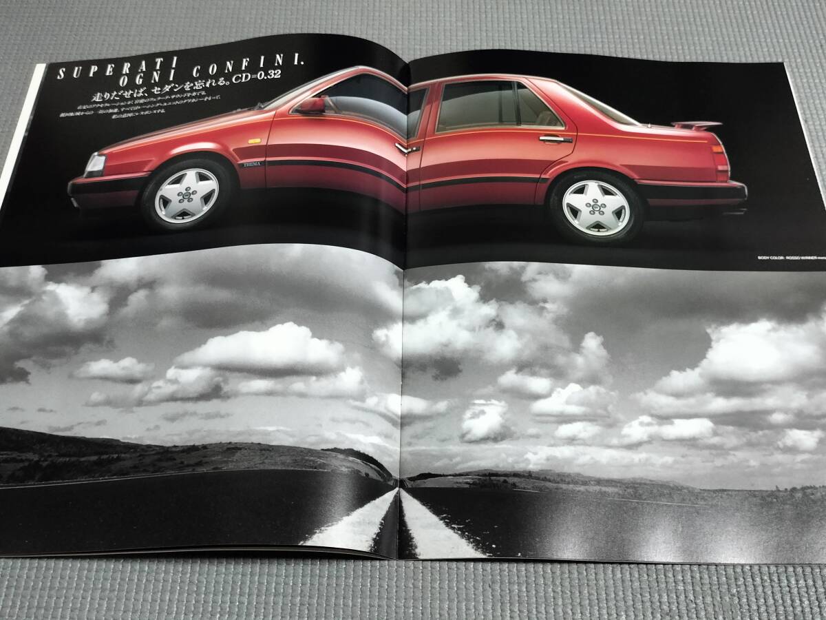 ランチア テーマ 8・32 カタログ 1990年 アクセサリーカタログ付き LANCIA THEMA オートザムの画像5