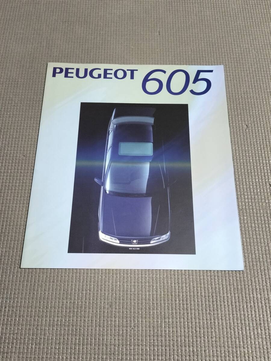  Peugeot 605 catalog 1998 year 